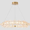 Миниатюра фото подвесная люстра светодиодная crystal lux rich sp38w led | 220svet.ru