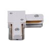 Миниатюра фото коннектор l-образный reluce rl 06038 corner connector wt | 220svet.ru