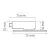 Миниатюра фото адаптер однофазный для шинопровода lightstar asta 592061 | 220svet.ru