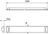 Миниатюра фото светильник светодиодный эра spo-5-40-4k-p (f) 36вт 4000к 1200 призма б0070920 | 220svet.ru