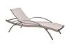 Миниатюра фото шезлонг для отдыха текстиленовый garda decor 39ar-shez-254 | 220svet.ru