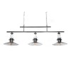 Миниатюра фото подвесная люстра lumina deco ldp 711-3 chr | 220svet.ru