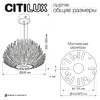 Миниатюра фото подвесная люстра citilux deltoro cl327160 | 220svet.ru