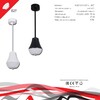 Миниатюра фото подвесной светильник reluce technical 16007-0.9-001il e27 wt | 220svet.ru
