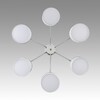 Миниатюра фото потолочная люстра на шатнге lumion suntori 6591/6 хром | 220svet.ru
