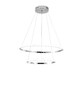 Миниатюра фото подвесная светодиодная люстра zortes ringolight zrs.33322.63c | 220svet.ru