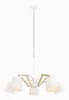 Миниатюра фото подвесная люстра arte lamp pinoccio a5700lm-5wh | 220svet.ru