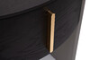 Миниатюра фото тумбочка 1 ящик темный шпон garda decor 77ip-30300 | 220svet.ru