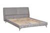Миниатюра фото кровать ткань+кожа garda decor gd-michelle-160-4-tl | 220svet.ru