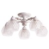 Миниатюра фото потолочная люстра arte lamp malina a7695pl-5wg | 220svet.ru