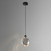 Миниатюра фото подвесной светодиодный светильник delight collection colvin mt9176-1hb pearl black | 220svet.ru