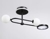 Миниатюра фото потолочный светодиодный светильник ambrella light comfort linetech fl66223 | 220svet.ru