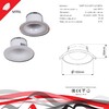 Миниатюра фото встраиваемый светильник reluce technical 16091-9.0-001rld mr16 swt | 220svet.ru