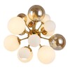 Миниатюра фото подвесная люстра lumina deco galaksida ldp 8565-10/16 gd+tea | 220svet.ru