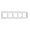 Миниатюра фото рамка на 5 постов werkel senso белый soft-touch w0053101 | 220svet.ru