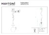 Миниатюра фото подвесной светильник maytoni erich mod221-pl-01-n | 220svet.ru