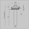 Миниатюра фото встраиваемый светодиодный светильник maytoni focus t c140trs-l200-7w3k-bbs | 220svet.ru