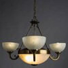 Миниатюра фото подвесная люстра arte lamp windsor white a3777lm-3-2ab | 220svet.ru
