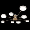 Миниатюра фото потолочная светодиодная люстра loft it 10316/8 white | 220svet.ru