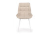 Миниатюра фото стул на металлокаркасе woodville челси к бежевый (zd 210) / белый np 632474 | 220svet.ru
