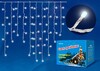Миниатюра фото уличная светодиодная гирлянда (ul-00003932) uniel бахрома 220v синий uld-b3010-200/tbk blue ip67 | 220svet.ru
