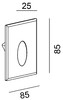 Миниатюра фото крышка deko-light cover white round for light base cob indoor 930127 | 220svet.ru