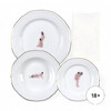 Миниатюра фото тарелка seikantai5271 suspended set of 3 seletti 09847 | 220svet.ru