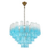 Миниатюра фото подвесная люстра loft it murano 10580/800 clear blue | 220svet.ru
