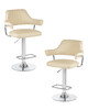Миниатюра фото стул барный dobrin charly lm-5019-n_ch-m_el-cream-11218 | 220svet.ru