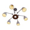 Миниатюра фото подвесная люстра loft it restor loft4402/6wh | 220svet.ru