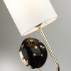 Миниатюра фото бра odeon light modern 5424/1w золотой/черный | 220svet.ru