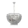Миниатюра фото подвесная люстра lumina deco ldp 7044-550 chr+gy | 220svet.ru