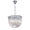 Миниатюра фото подвесная люстра murano 7 chrome delight collection | 220svet.ru