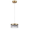 Миниатюра фото подвесной светодиодный светильник odeon light fivre 5032/6l античная бронза | 220svet.ru