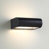 Миниатюра фото уличный настенный светильник odeon light twinset 7117/12wl черный | 220svet.ru