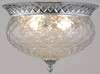 Миниатюра фото потолочный светильник crystal lux hola pl4 chrome | 220svet.ru