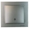 Миниатюра фото выключатель одноклавишный mono electric despina ip20 10a 250v антрацит 102-242425-109 | 220svet.ru