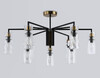 Миниатюра фото потолочная люстра на штанге ambrella light heigh light cl lh56117 | 220svet.ru