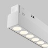 Миниатюра фото трековый магнитный светодиодный светильник maytoni points tr031-4-24w3k-m-ds-w | 220svet.ru