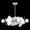 Миниатюра фото подвесная люстра loft it matisse 10008/12 white | 220svet.ru
