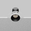 Миниатюра фото встраиваемый светодиодный светильник maytoni dip dl119-10w-4k-trs-b | 220svet.ru