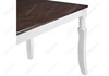 Миниатюра фото стол деревянный provance white / oak | 220svet.ru