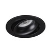 Миниатюра фото встраиваемый светильник italline de 200 black | 220svet.ru
