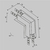 Миниатюра фото соединитель внутренний для встраиваемой трековой системы maytoni exility tra034cl-42.12w | 220svet.ru