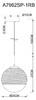 Миниатюра фото подвесной светильник arte lamp jupiter copper a7962sp-1rb | 220svet.ru