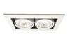 Миниатюра фото встраиваемый светильник arte lamp technika a5930pl-2wh | 220svet.ru