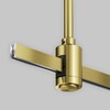 Миниатюра фото крепление потолочное с вводом питания для шинопровода maytoni flarity tra159c-b1-bs | 220svet.ru