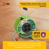 Миниатюра фото удлинитель силовой эра rp-4-2x1.0-30m на пластиковой катушке без заземления 4 розетки 30м пвс 2х1мм2 б0059782 | 220svet.ru
