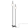 Миниатюра фото торшер maytoni the sixth sence z020fl-l12bk | 220svet.ru