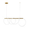 Миниатюра фото подвесной светильник loft it thread 10388p/b brass | 220svet.ru